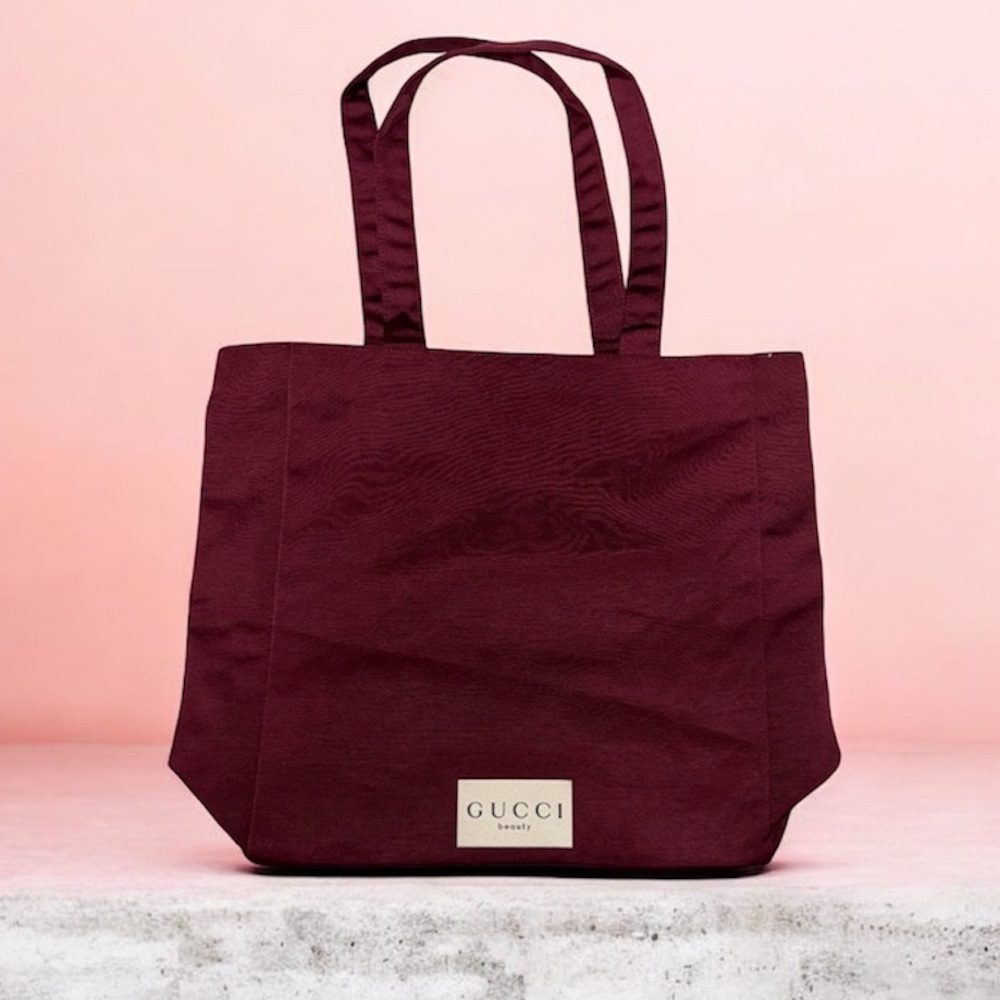 Gucci Deep Burgundy Tote Bag